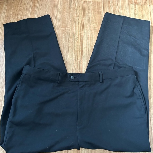 Croft & Barrow black Dress Pants 38x25.5 - Picture 1 of 5
